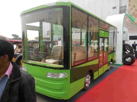 hydrogen bus will run near taj